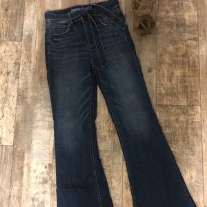 American Eagle flare leg jean